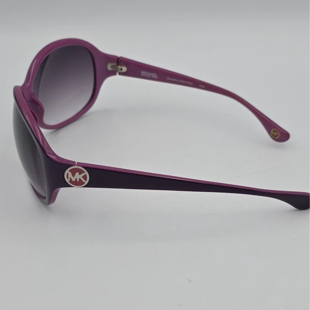 Michael Kors Women's Oversized Sunglasses Purple Frames Marsella (M2740S) 505